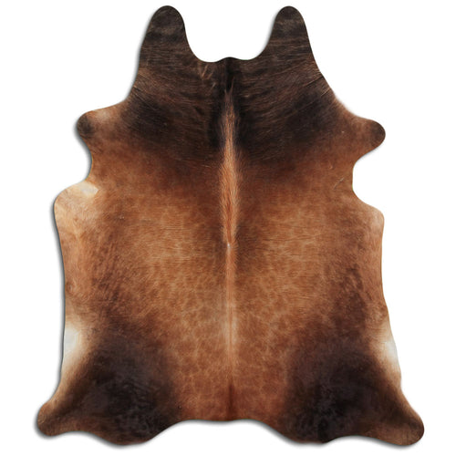 Brown Cowhide Rug XXL