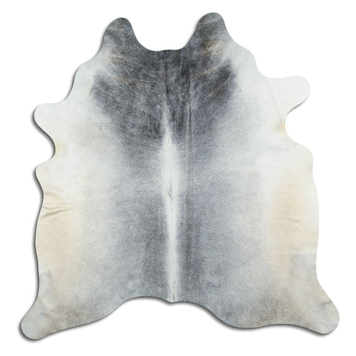 Grey Cowhide Rug L