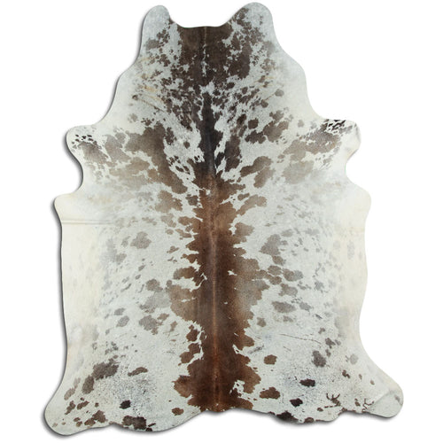 Tan Grey Cowhide Rug XXL