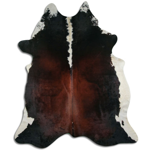 Tricolor Cowhide Rug XXL