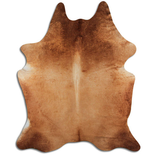 Brown Cowhide Rug XXXL
