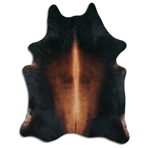 Brown Cowhide Rug XXL