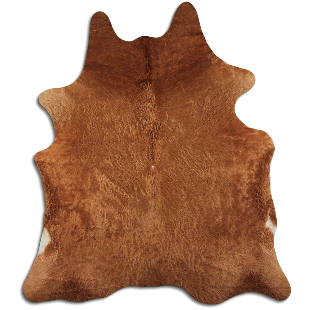 Brown Cowhide Rug XXL