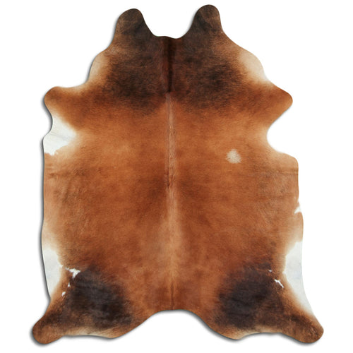 Brown Cowhide Rug XXL