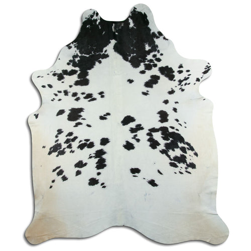 Black & White Cowhide Rug XXXL