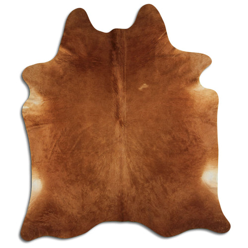 Brown Cowhide Rug XXL