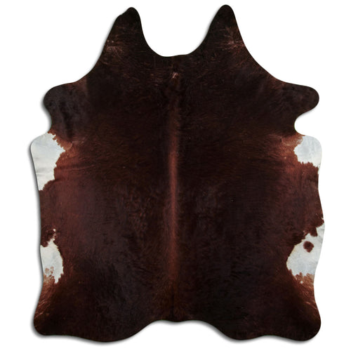 Brown Cowhide Rug XXL