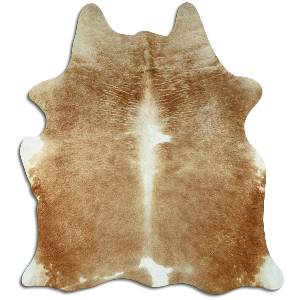 Brown Cowhide Rug L