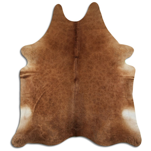 Brown Cowhide Rug XXL
