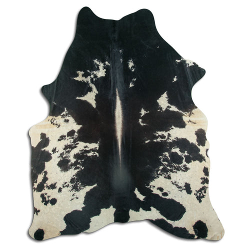 Black & White Cowhide Rug XL