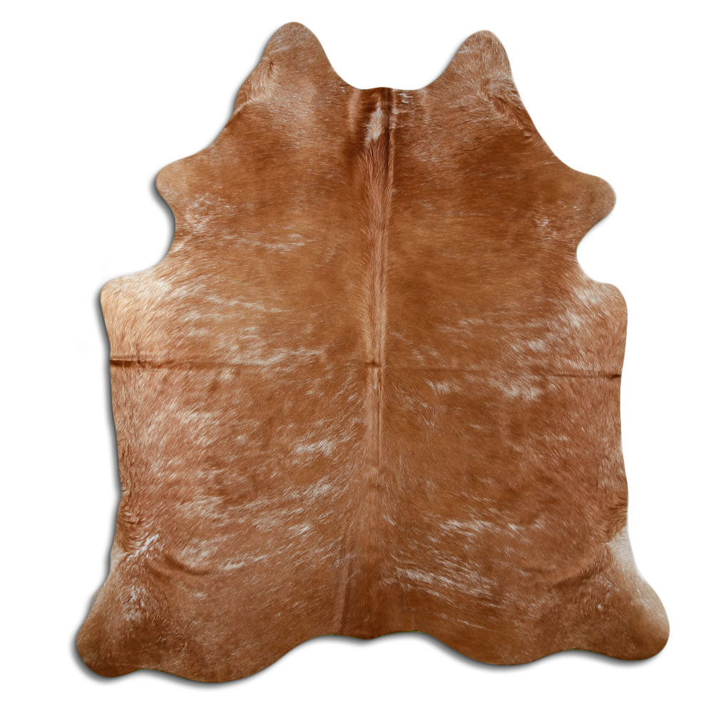 Brown Cowhide Rug L