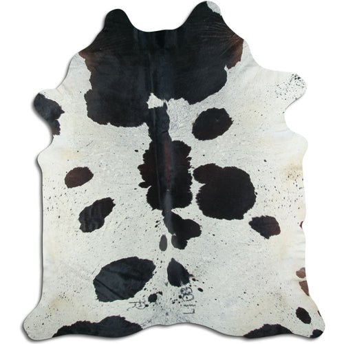 Black & White Cowhide Rug XXL