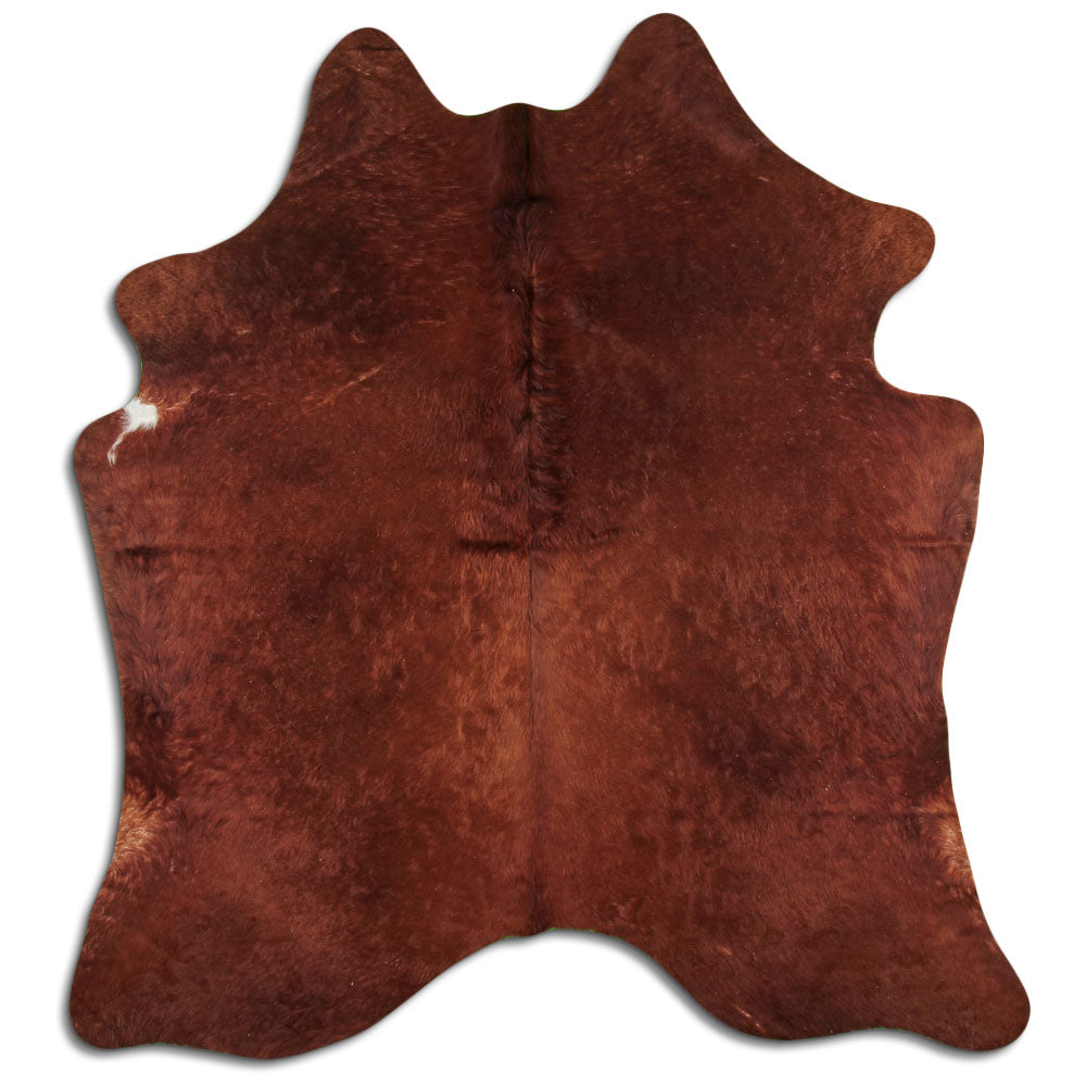 Brown Cowhide Rug XL