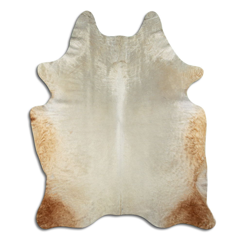 Champagne Cowhide Rug XL
