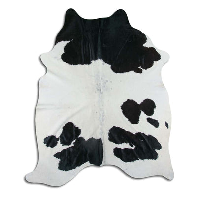 Black & White Cowhide Rug M