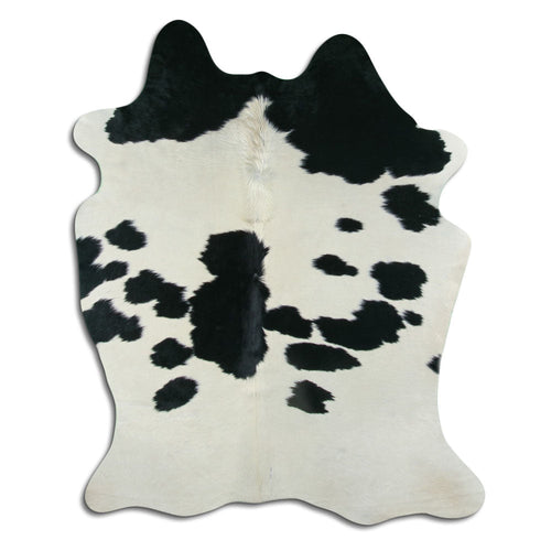 Black & White Cowhide Rug L