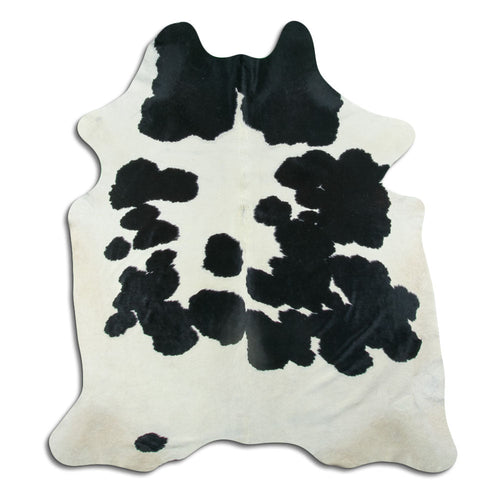 Black & White Cowhide Rug L