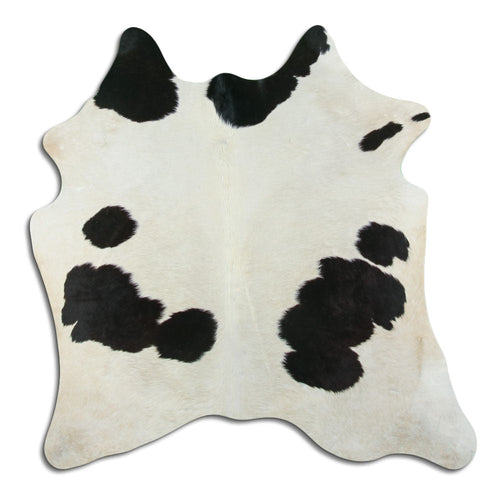 Black & White Cowhide Rug M
