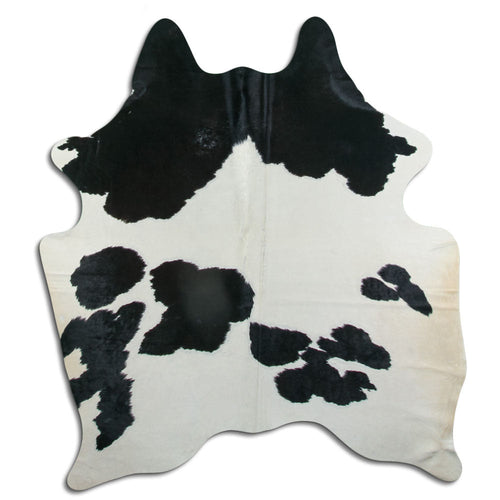 Black & White Cowhide Rug L