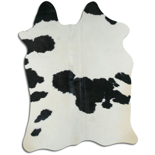 Black & White Cowhide Rug M