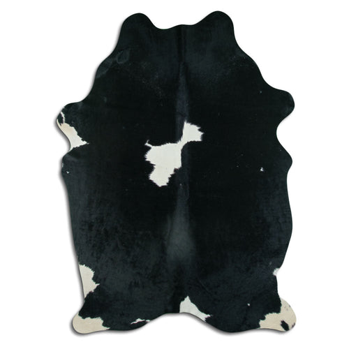 Black & White Cowhide Rug XL