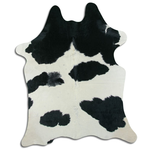 Black & White Cowhide Rug M