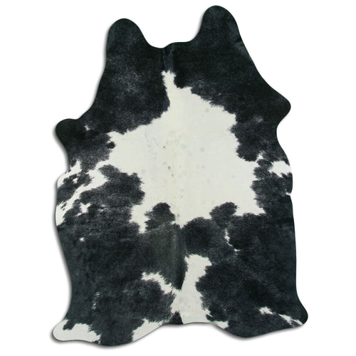 Black & White Cowhide Rug M