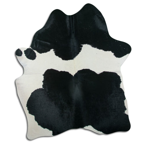 Black & White Cowhide Rug L