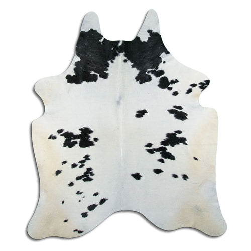 Black & White Cowhide Rug XXL