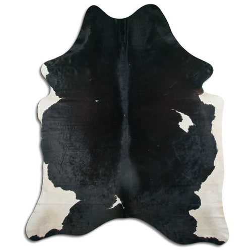 Black & White Cowhide Rug XXL