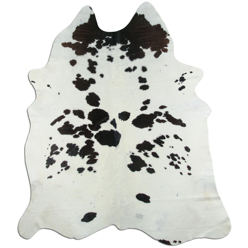 Black & White Cowhide Rug XXL