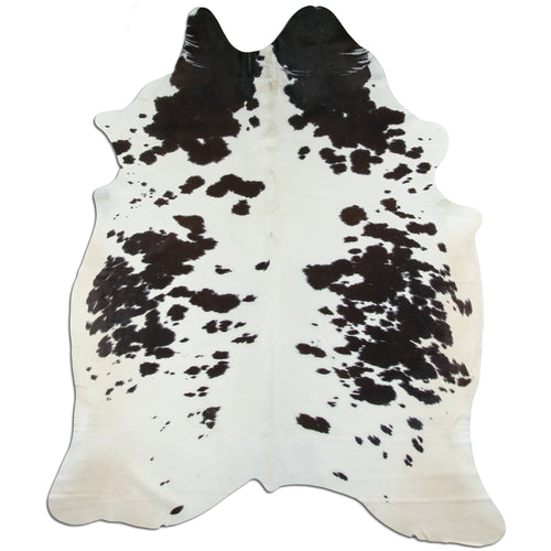 Black & White Cowhide Rug XXL