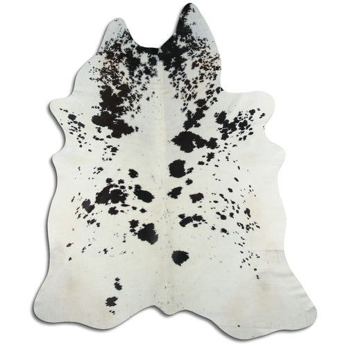 Black & White Cowhide Rug XXL