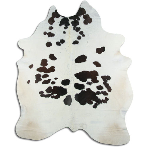 Black & White Cowhide Rug XXL
