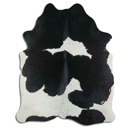 Black & White Cowhide Rug XL
