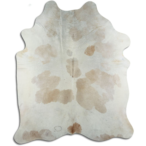 Brown & White Cowhide Rug XXL