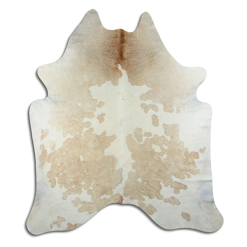 Brown & White Cowhide XL