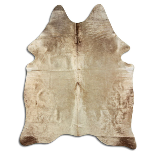Champagne Cowhide Rug L