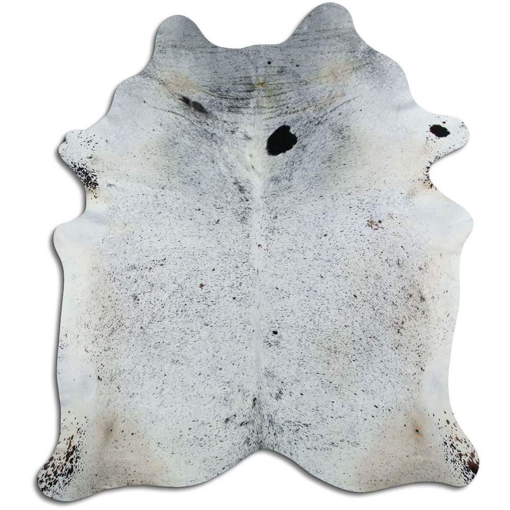Salt & Pepper Cowhide Rug XXL