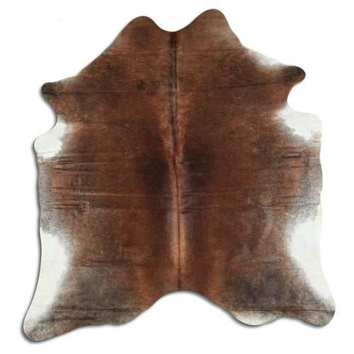 Tan Grey Cowhide Rug M