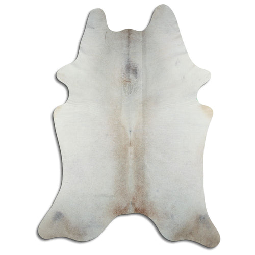 Tan Grey Cowhide Rug XL