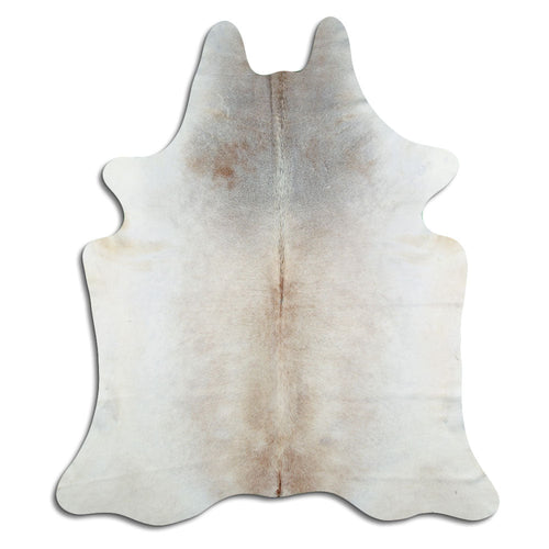 Tan Grey Cowhide Rug XL