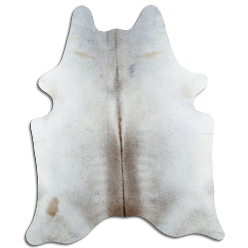 Tan Grey Cowhide Rug XL