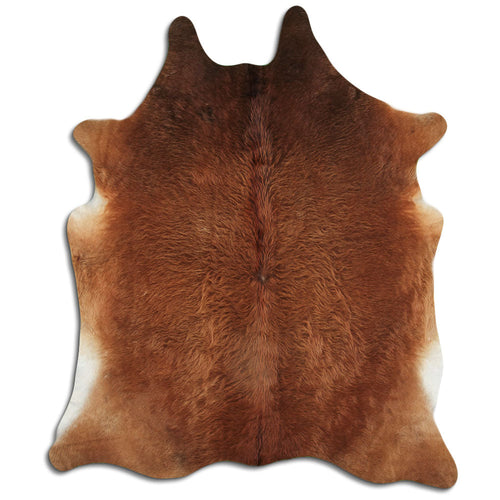 Brown Cowhide Rug XXL