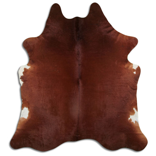 Brown Cowhide Rug XXL