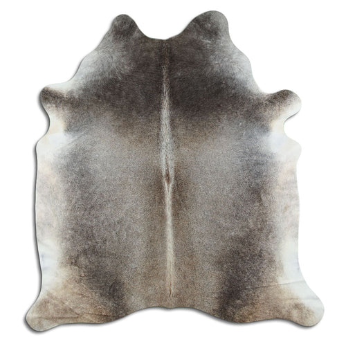Grey Cowhide Rug L