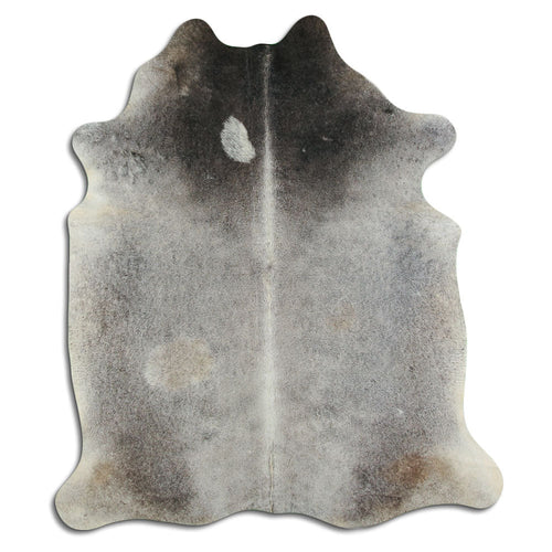 Grey Cowhide Rug L