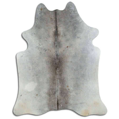 Grey Cowhide Rug L