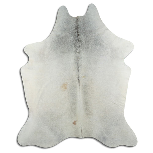 Grey Cowhide Rug L