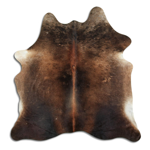 Brown Cowhide Rug M